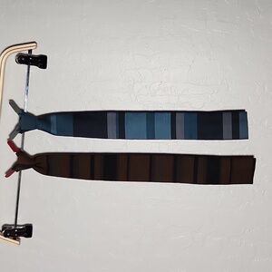 Vintage ERNST Steiped Square Childs Tie X2